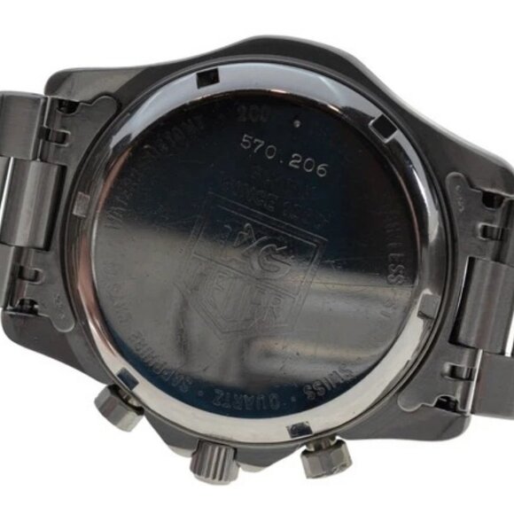 Vintage 37mm Tag Heuer Men's 2000 Series Chronograph Watch Ref 570.206 Serviced! - Picture 11 of 11